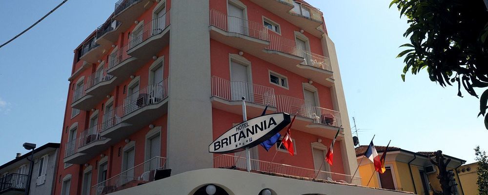 Hotel Britannia Rimini Marina Centro Zewnętrze zdjęcie