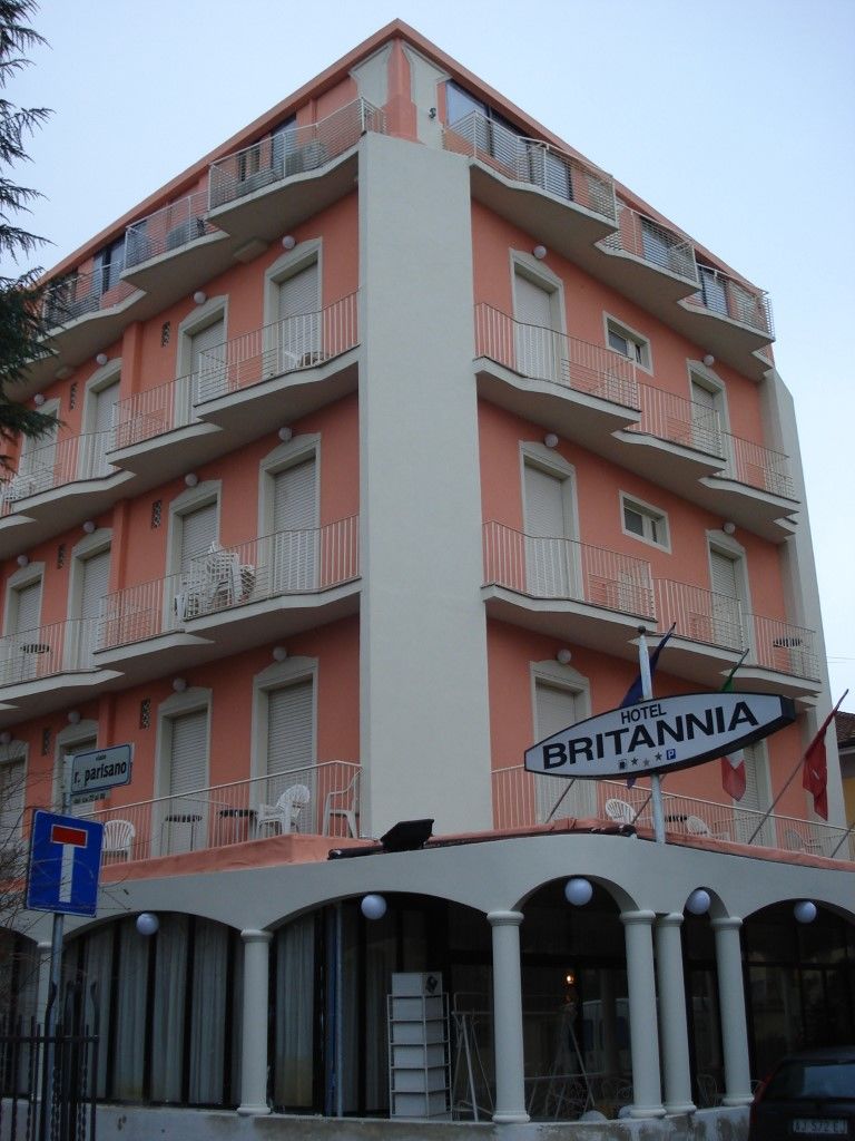 Hotel Britannia Rimini Marina Centro Zewnętrze zdjęcie